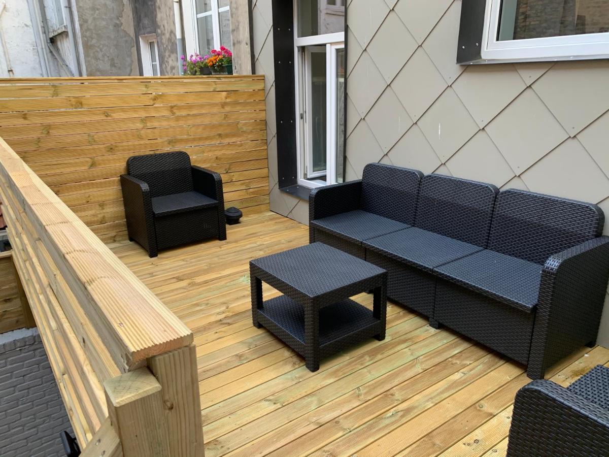 Appartement Met Terras 奥斯滕德 外观 照片